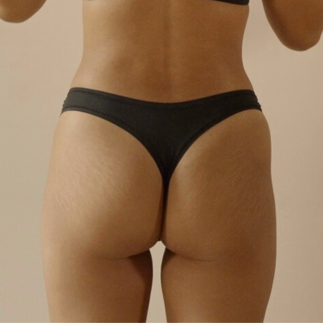 2ND SKN Thong Underwear - Midnight Black