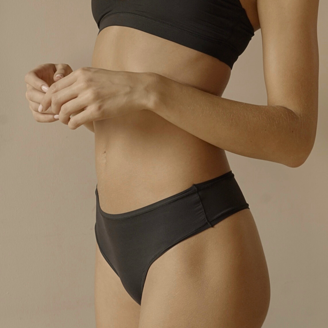 2ND SKN Brazilian Underwear - Midnight Black