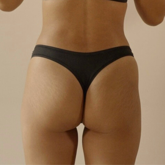 2ND SKN Thong Underwear - Midnight Black